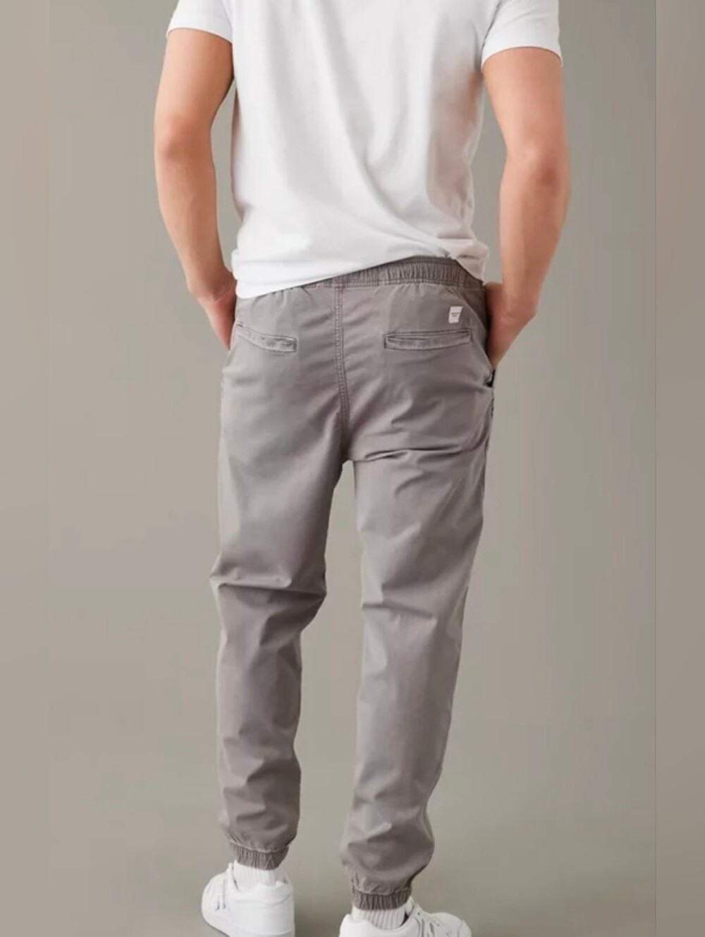 2 American Eagle Next Level Flex Two Casual Jogger Pants - Black and Olive